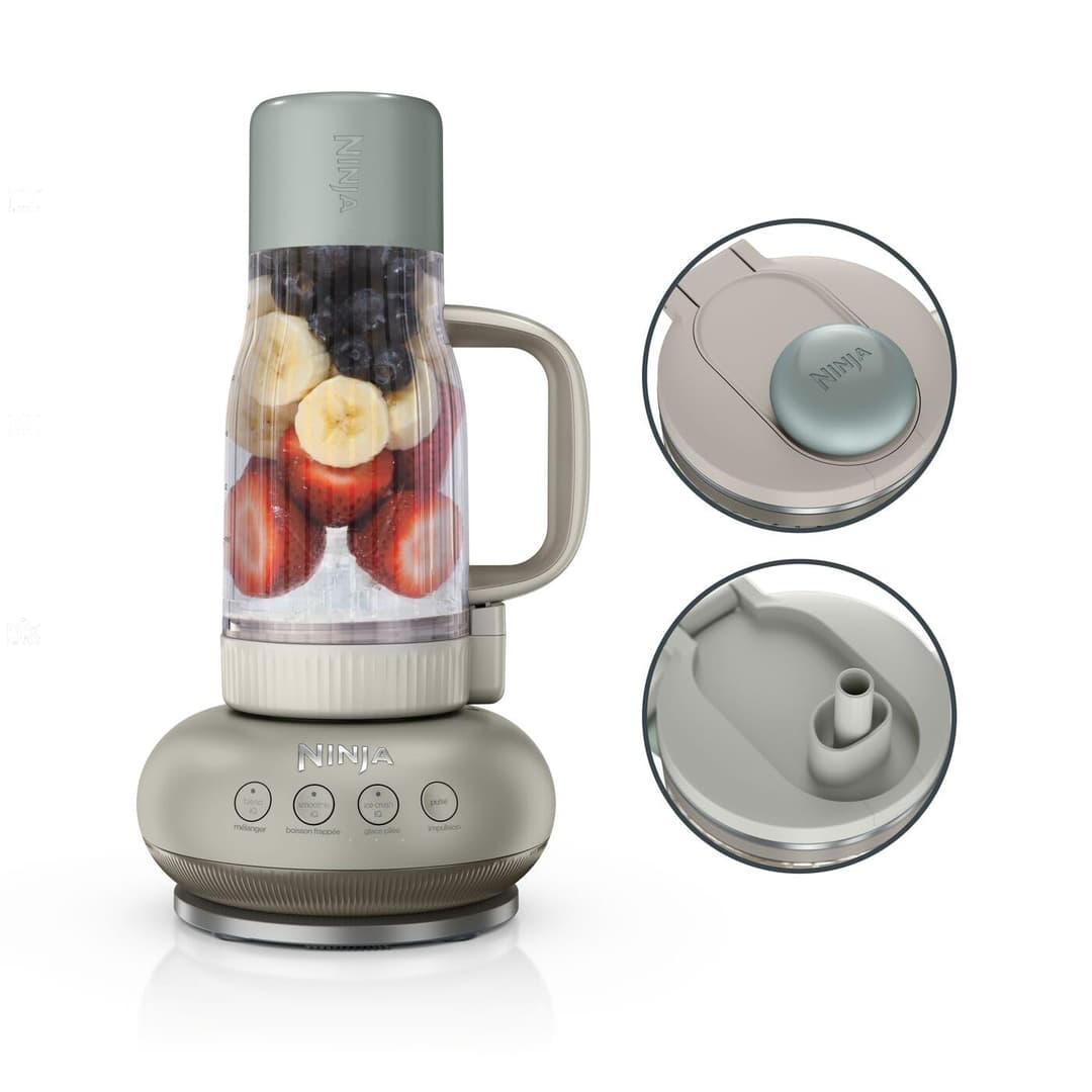 Ninja BlendBoss Blender avec mug portatif, blender person…