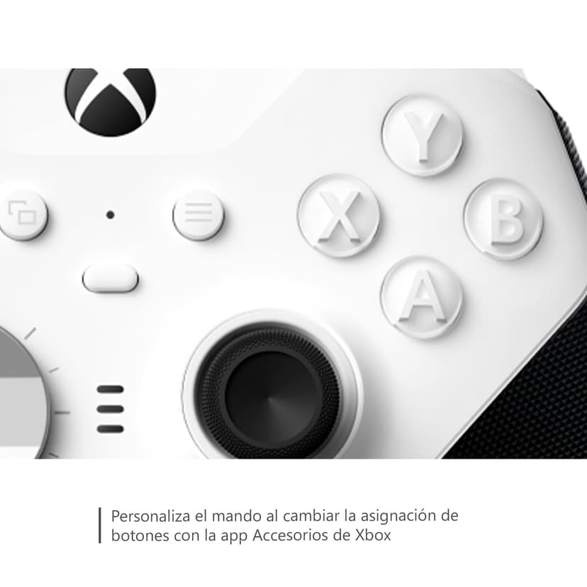 Xbox Elite Bluetooth Wireless Controller Series 2 - Core Edition (White) For PC, Series X|S, One, Windows 10, Mobile - 7