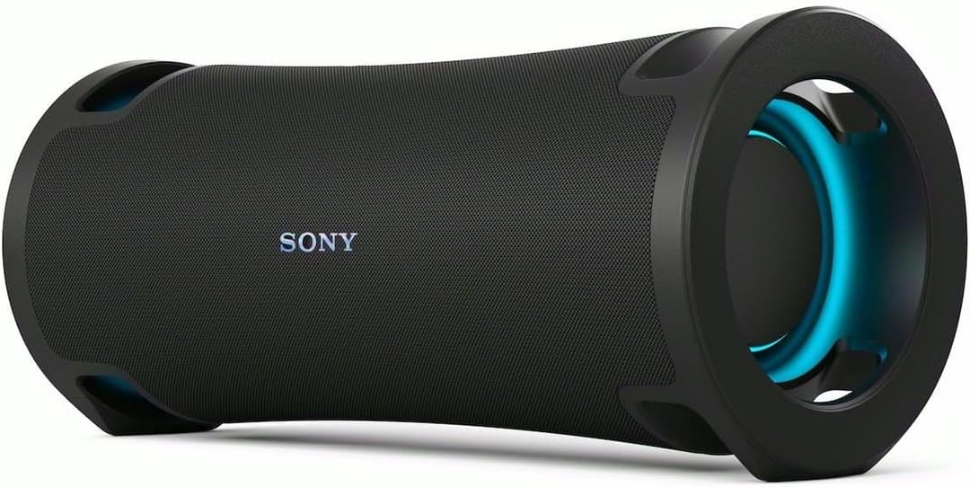 Sony ULT FIELD 7 - Wireless Bluetooth Portable Speaker with ULT POWER SOUND, Ultimate Deep BASS, X Balanced Speaker, 30 HR Battery, IP67, Waterproof, LED Lighting, Mic, Guitar Input - Black