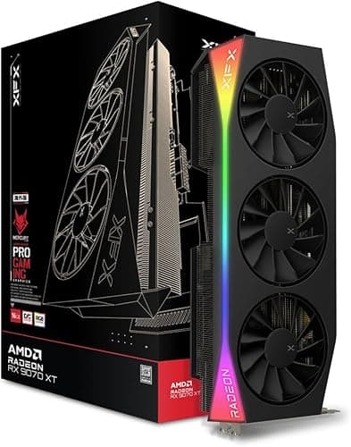 XFX Mercury AMD Radeon RX 9070XT 16GB OC Gaming Graphics …