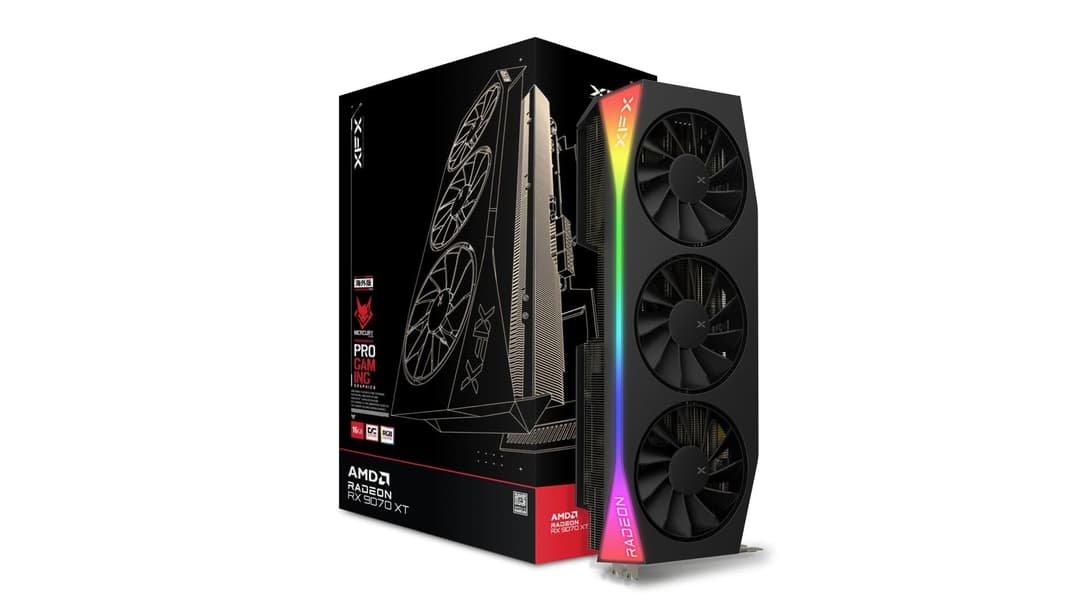XFX Mercury AMD Radeon RX 9070XT 16GB OC Gaming Graphics …