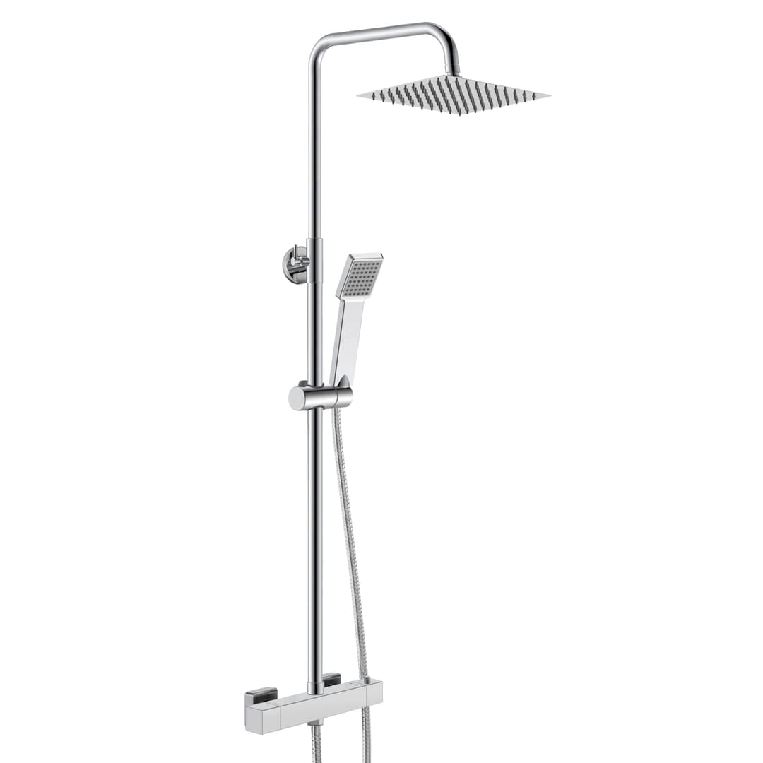 AICA Ensemble de colonne de douche thermostatique pour sa…