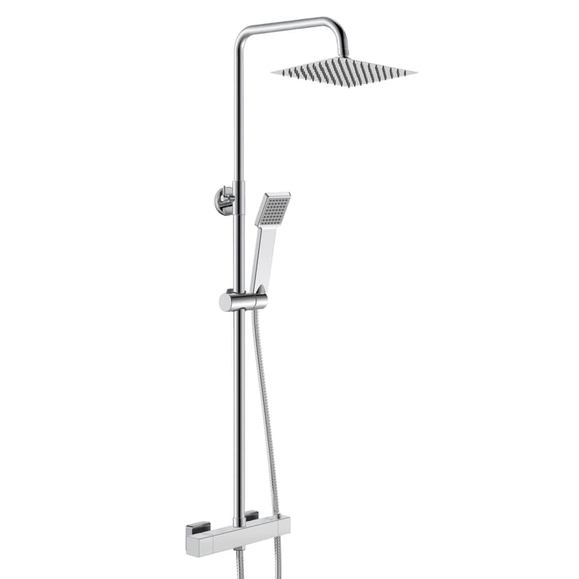 AICA Ensemble de colonne de douche thermostatique pour sa… - 1