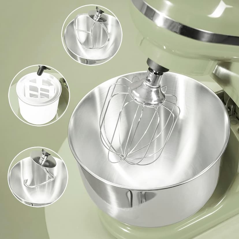 Cecotec Merengue 5l 1200 Ice-cream Green Kneader Mixer One Size - 5