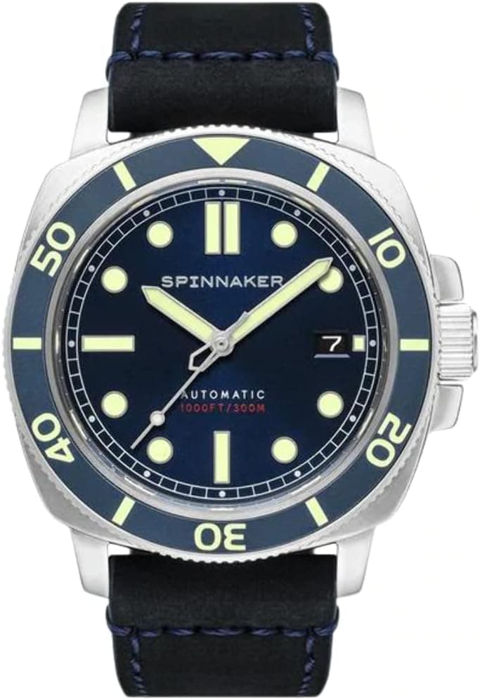 Spinnaker Hull Diver Men's Automatic 3 Hands Watch with D…