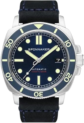 Spinnaker Hull Diver Men's Automatic 3 Hands Watch with D…