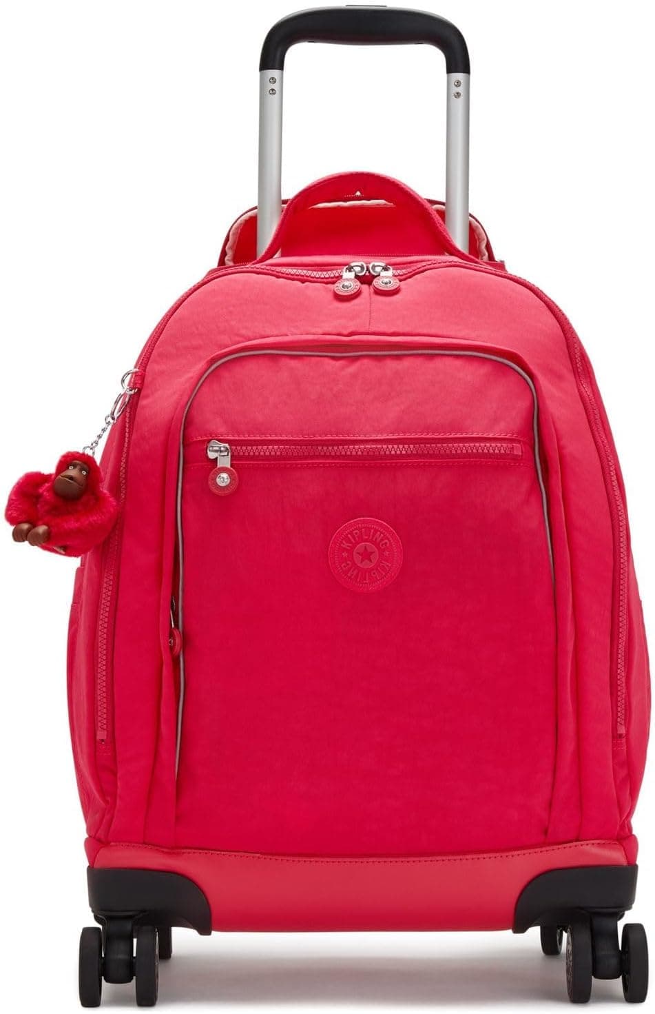Kipling NEW ZEA Large wheeled backpack, True Pink (Pink)
