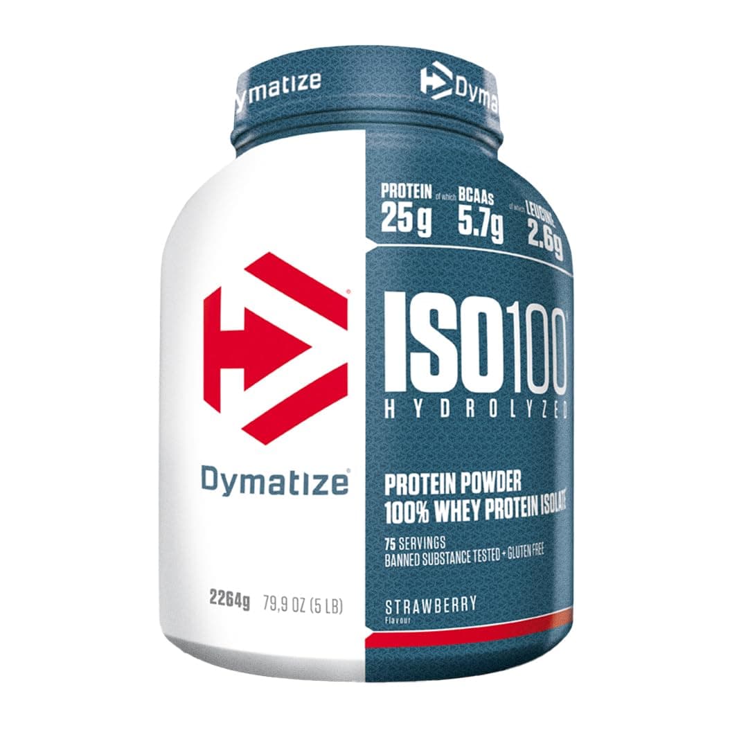 Dymatize ISO 100 Hydrolyzed Strawberry 2264g - Hydrolysat…