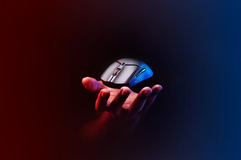 HyperX Pulsefire Haste 2 Mini Wireless Gaming Mouse for PC | Compact | Lightweight Bluetooth 2.4GHz | Black - 2