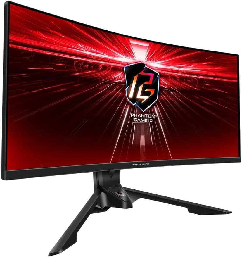 Asrock PG34WQ15R3A 34" CURVED GAMING MONITOR, WQHD, 165HZ, 1 MS, WIFI ANTENNA, MINI OLED - 1