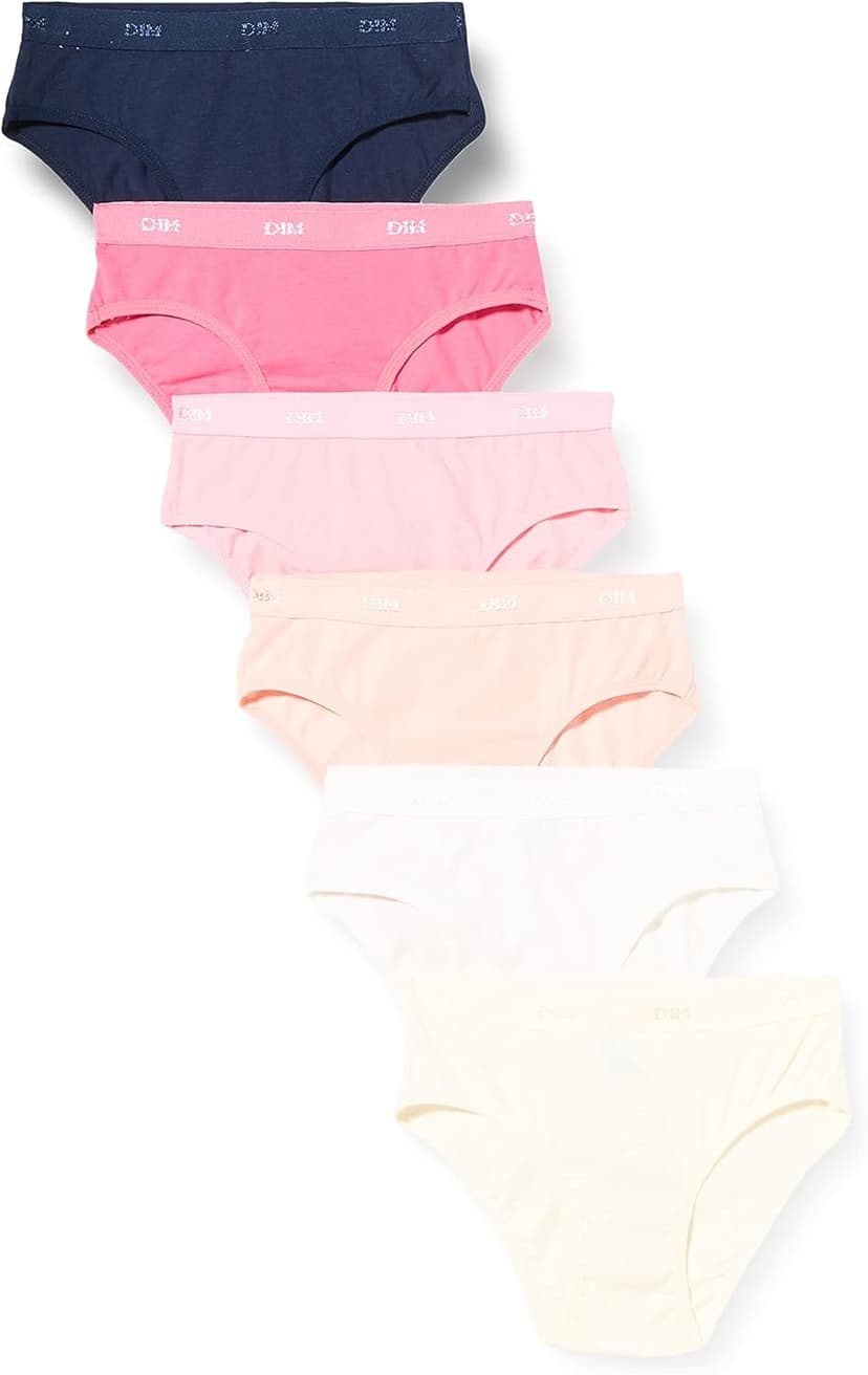 Dim Culotte Fille Pockets Ecodim Lot x6 - 1