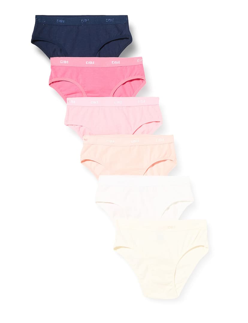 Dim Culotte Fille Pockets Ecodim Lot x6 - 1