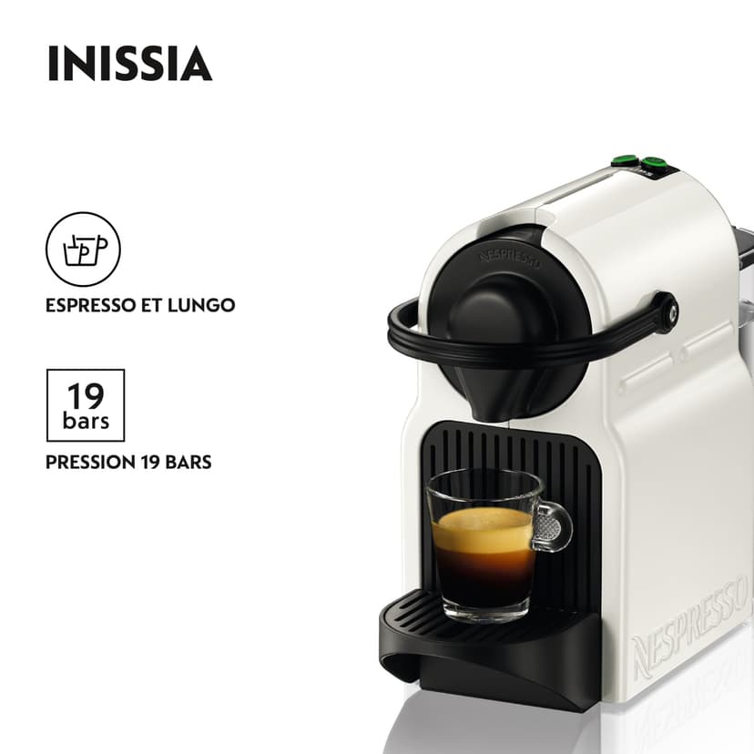 Krups Nespresso Inissia Blanche - 3