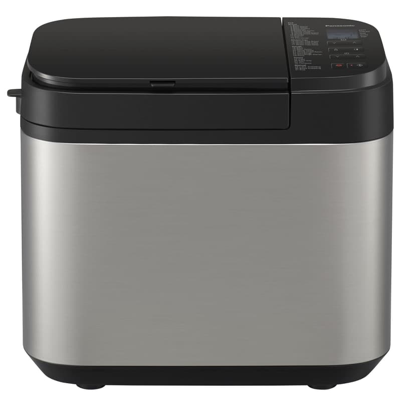 Panasonic SD-YR2550SXE | Bread Machine, 31 Programmes, Yeast & Dried Fruit Dispenser, Jam & Compote Mode, Temperature Sensor, 550W, 1 kg, Black and Grey – French Version - 2