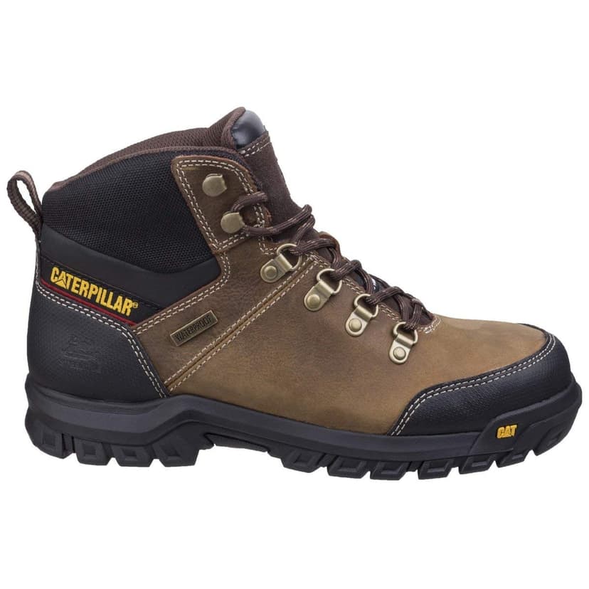 Caterpillar Men's Framework St S3 Wr HRO SRA Industrial Boot, Seal Brown, 8 UK - 7