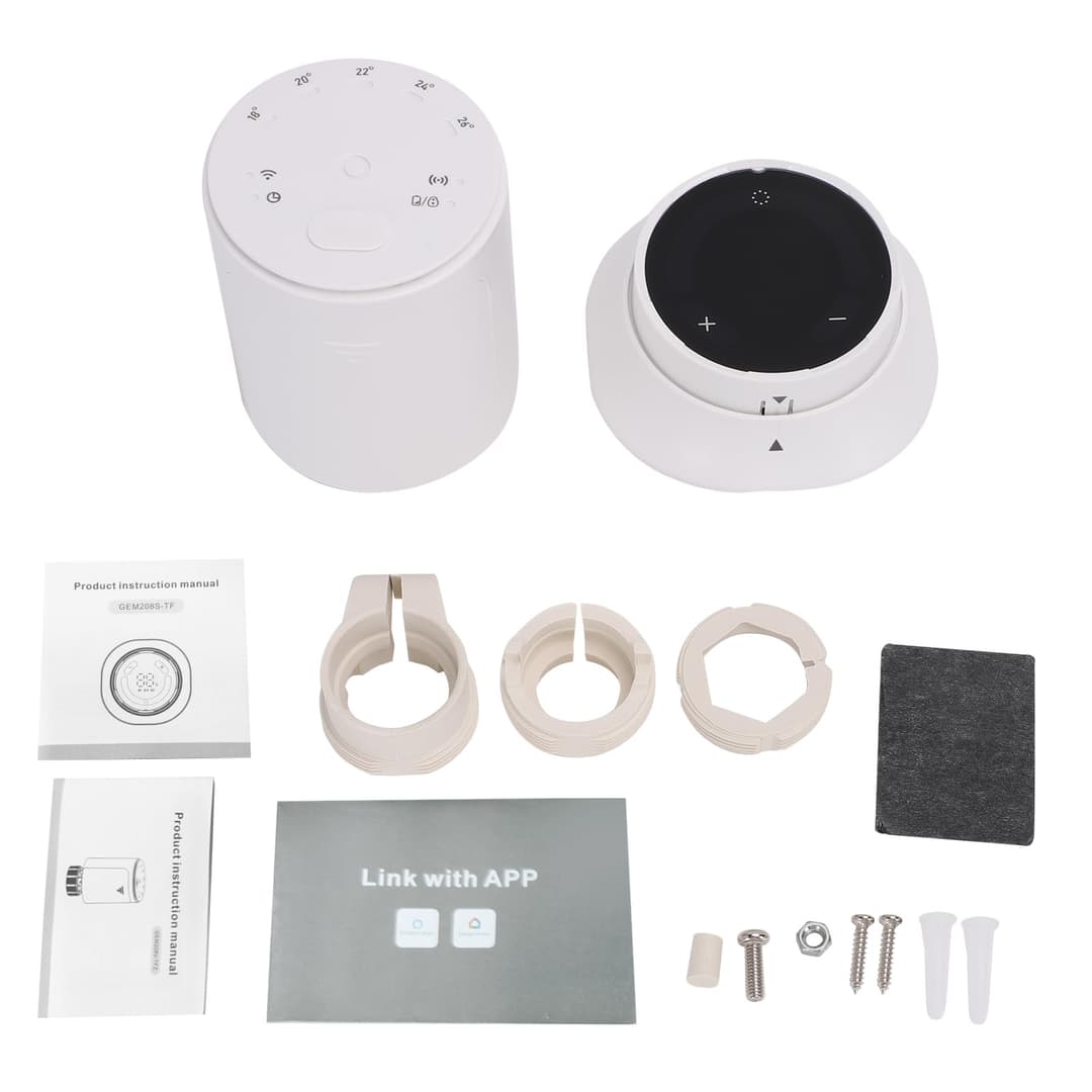 Denash Gem TRV Thermostat Intelligent Amovible, Contrôle …
