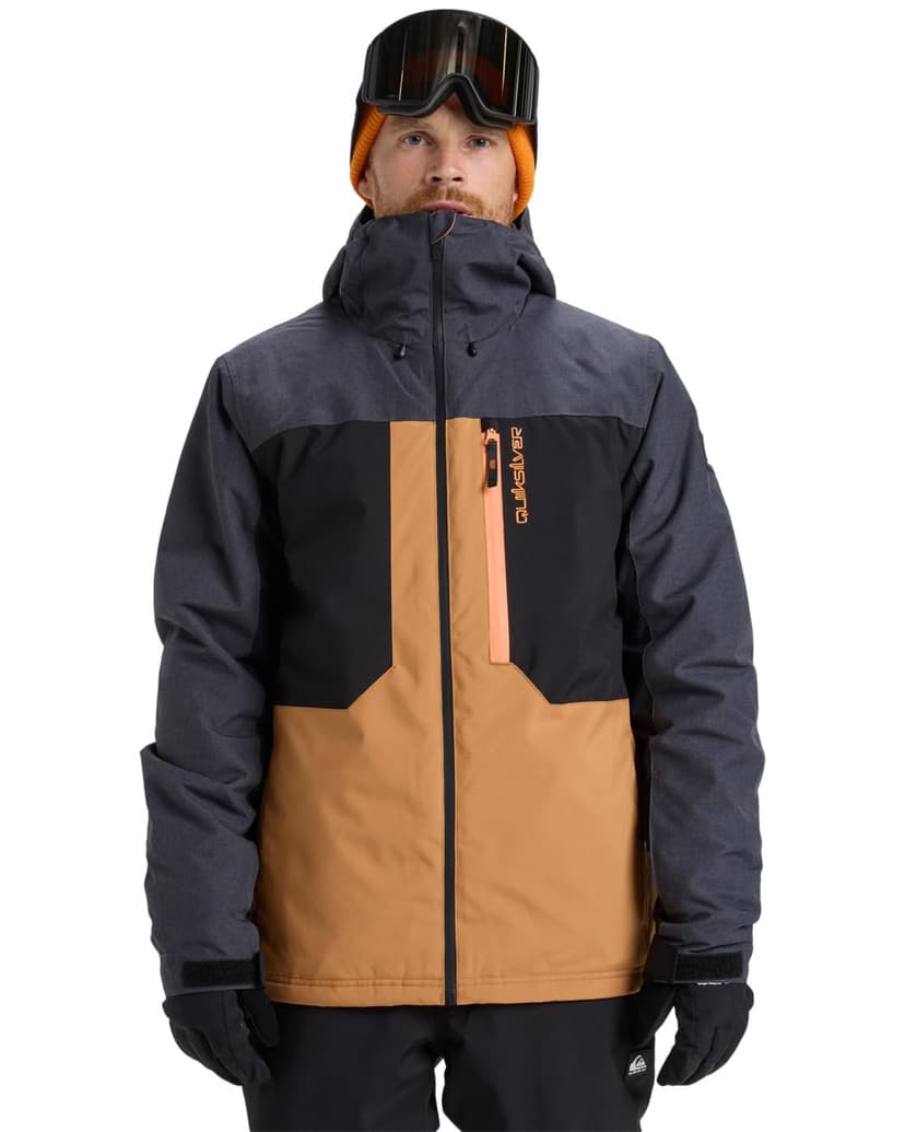 Quiksilver Snow Jacket Dawson Jacket Men's Black S - 1