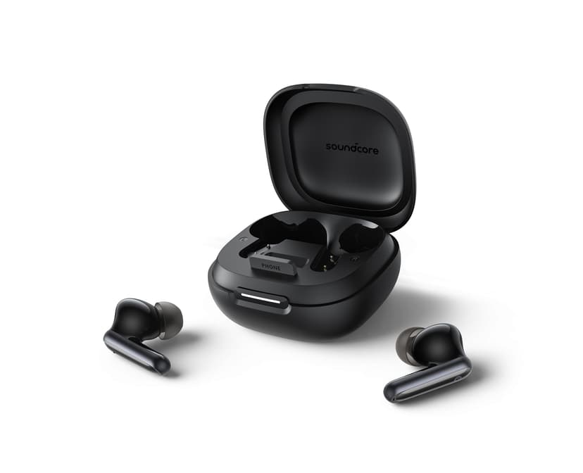 soundcore P40i by Anker, Noise Cancelling Wireless Earbuds, Adaptive Noise Cancelling to Environments, Heavy Bass, 60H Playtime, 2-in-1 Case and Phone Stand, IPX5, Wireless Charging, Bluetooth 5.3 - 8