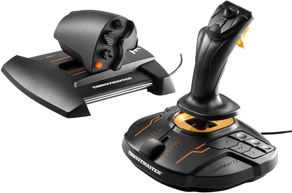 Thrustmaster T16000M FCS Hotas - Sistema di controllo di volo con joystick e manetta, con tecnologia H.E.A.R.T HallEffect AccuRate per PC