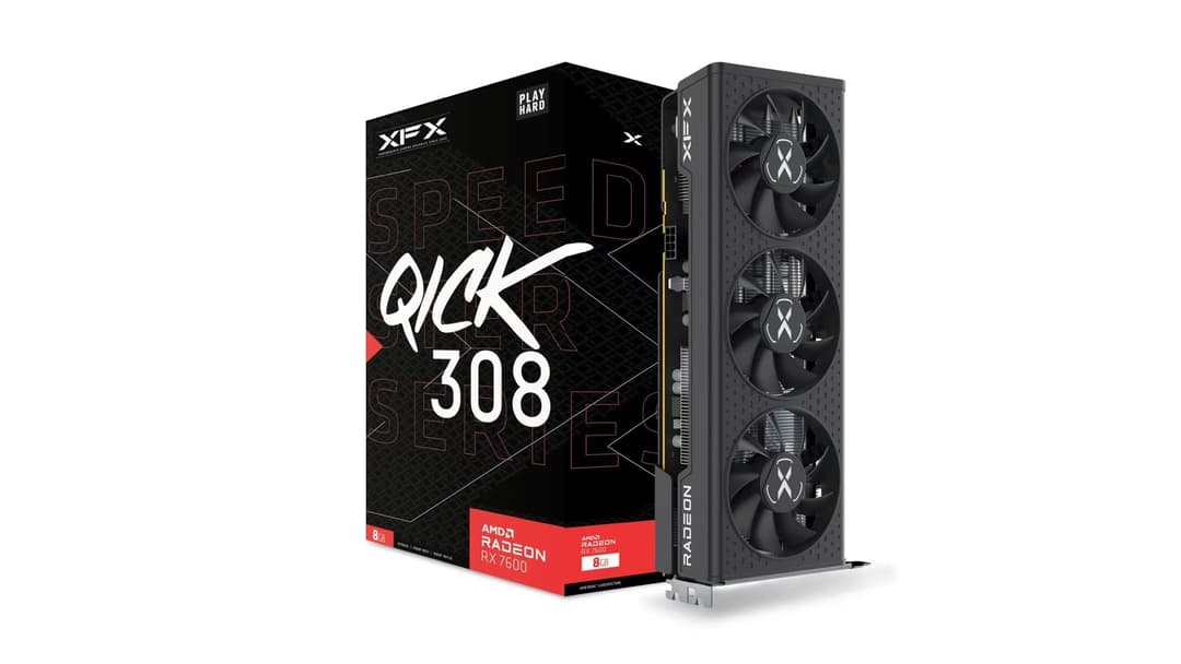 XFX Graphics Card 8 GB GDDR6 8 GB RAM AMD Radeon RX 7600