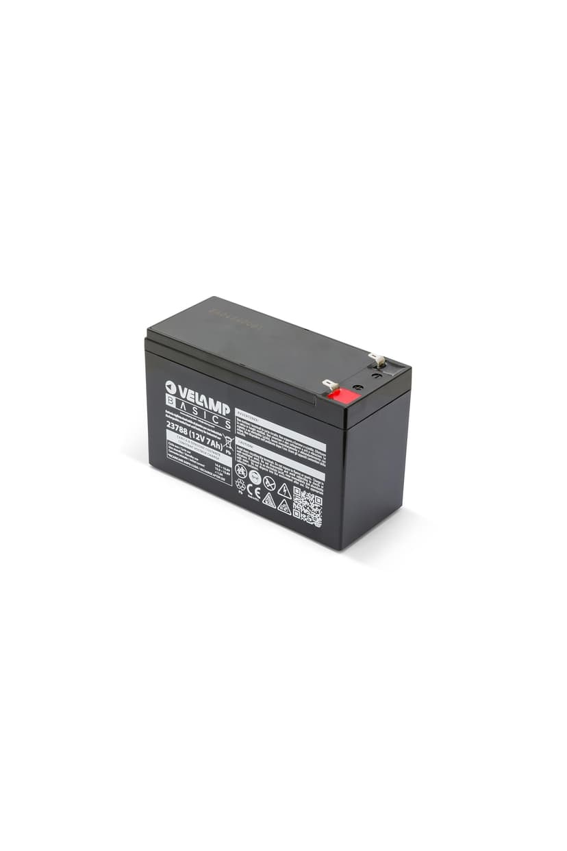 Batterie au Plomb Rechargeable 12V 7Ah. Connecteurs FASTON - 1