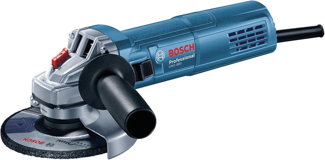 Bosch Professional GWS 880 angle grinder (880 W, disc diameter: 125 mm, no-load speed: 11,000 min-1, in a carton)