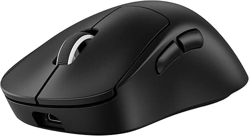 Logitech G PRO X SUPERLIGHT 2 DEX LIGHTSPEED Wireless Gaming Mouse, East Europe Packaging, 60g Pro-Grade Lightweight Mouse, 44k DPI Sensor, 8K Polling, USB-C, PC/Mac - Black