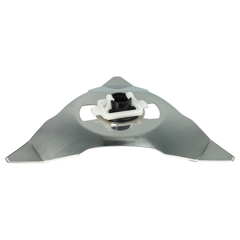 vhbw 2X Replacement Blade Compatible with Robomow RC304u, RC306, RC308, RC308PRO, RC304PRO Cordless Lawnmower - Cutter Blades, Silver, Stainless Steel - 9