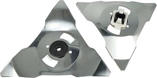 vhbw 2x Lames compatible avec Robomow RC304u, RC306, RC30…