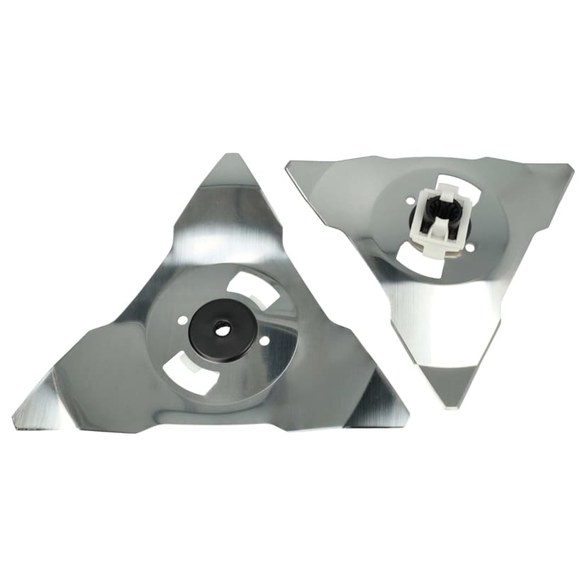 vhbw 2x Lames compatible avec Robomow RC304u, RC306, RC30… - 1