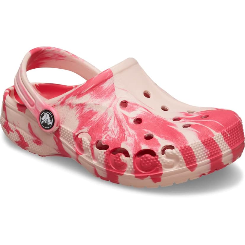 Crocs Via Marbled Clog Pink/Multi Size 10 UK Men - 5