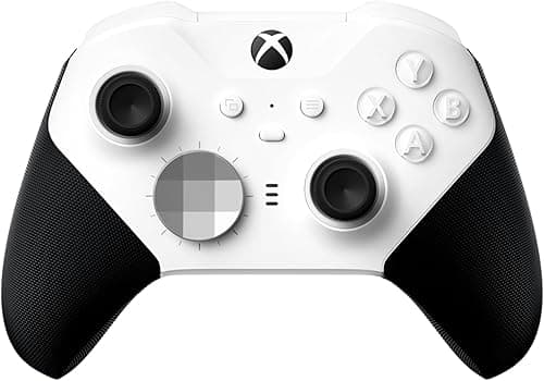 Xbox Elite Bluetooth Wireless Controller Series 2 - Core Edition (White) For PC, Series X|S, One, Windows 10, Mobile