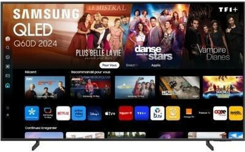 Samsung TV QLED 50" Q60D 2024, 4K, Smart TV - 1