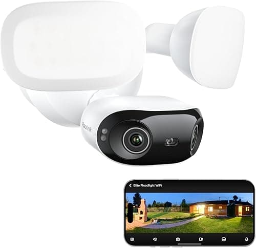 Reolink Elite Floodlight WiFi, Panorama à 180°, Recherche…