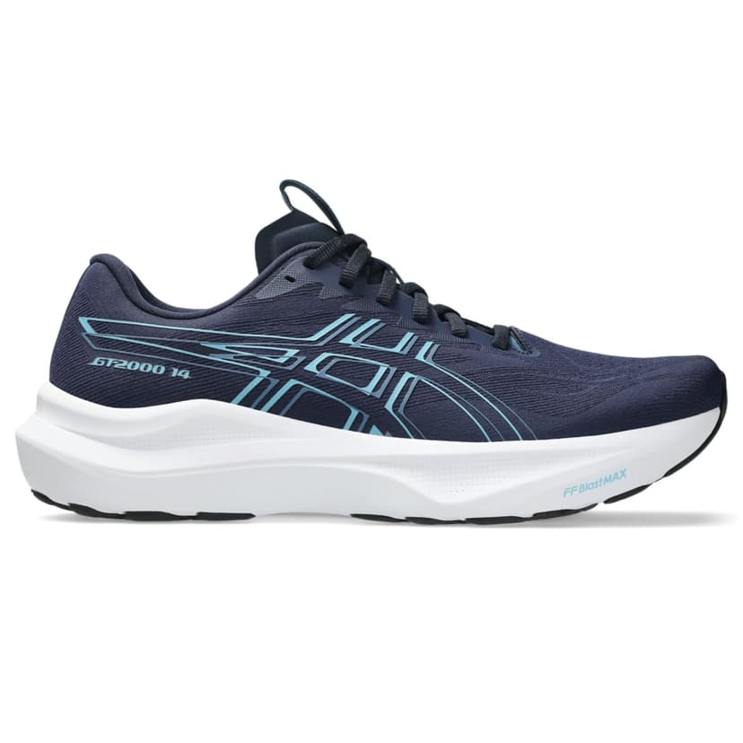ASICS Men's Gt-2000 14 Sneaker, Midnight Stillwater, 9.5 UK - 8