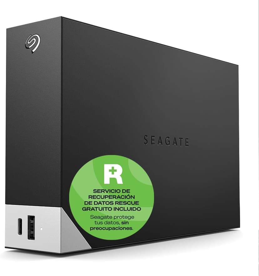 Seagate One Touch Hub 20TB, External Hard Drive Desktop HDD, USB-C & USB 3.0 port, for Computer Desktop Workstation PC Laptop Mac (STLC20000400) - 1