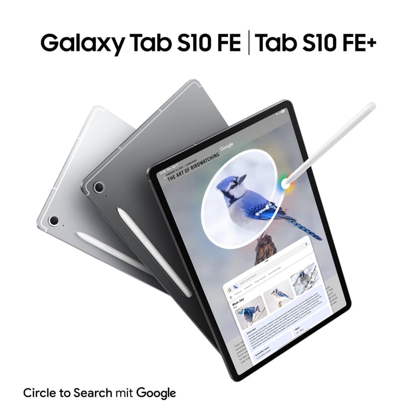 Samsung Galaxy S10 FE AI Tablette, Android Tablet, 128 Go de mémoire, 8 Go de RAM, écran 27,70 cm/10,9", avec S Pen, Wi-FI, Batterie Longue durée, Argent - 2