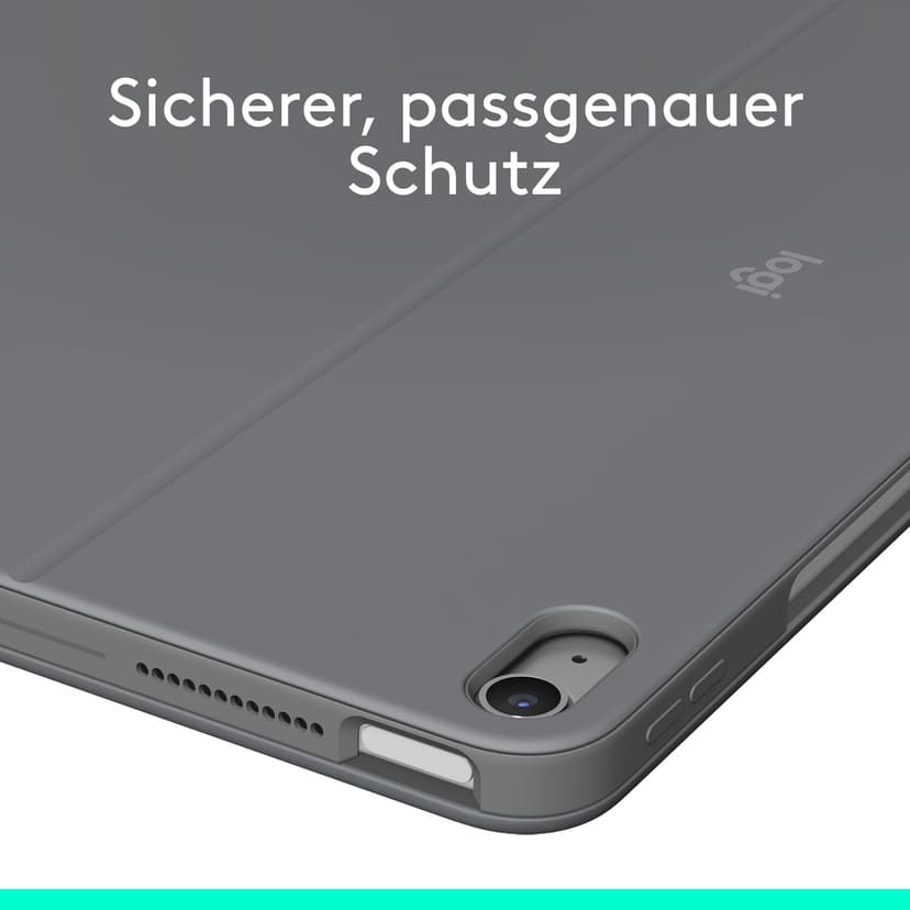 Logitech Combo Touch iPad Air 13 Pouces (M2)(2024) Keyboard Case - Clavier rétroéclairé détachable avec béquille, Confort de Frappe, Mode Multi-Usage - QWERTZ - 5