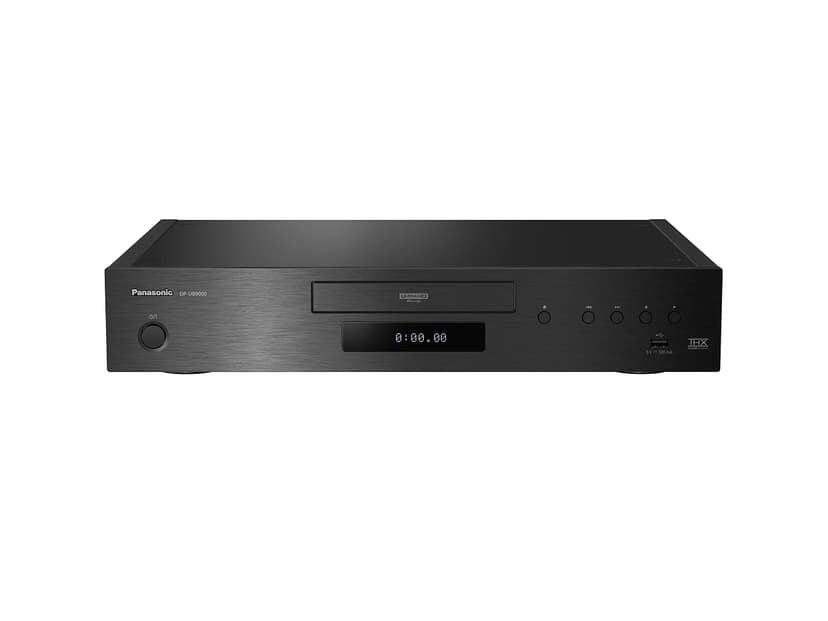 Panasonic Blu Ray 4K HDR DP-UB9000EG1 I HDR10+/Dolby Vision Ultra HD Premium Converter Ultra HD Audio High Res Dual USB HDMI WiFi/Ethernet Black – French Version - 1
