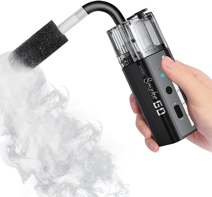 LENSGO SMOKE GO Portable Handheld Smoke Machine 30W – Mini Fog Machine with Remote Control & Rechargeable Battery, 5-in-1 Modes for Photography, Videos, Weddings & Content Creators - 1