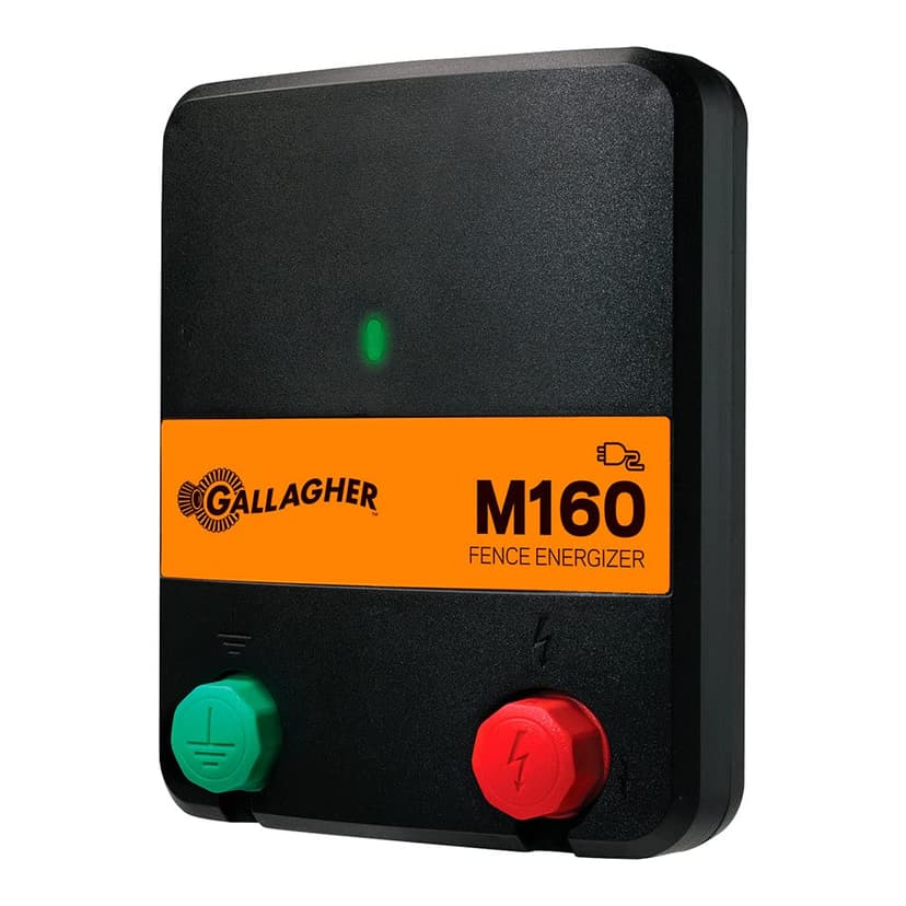 Gallagher M160 Mains Powered Electric Fence Energiser/Charger (230V) - 1