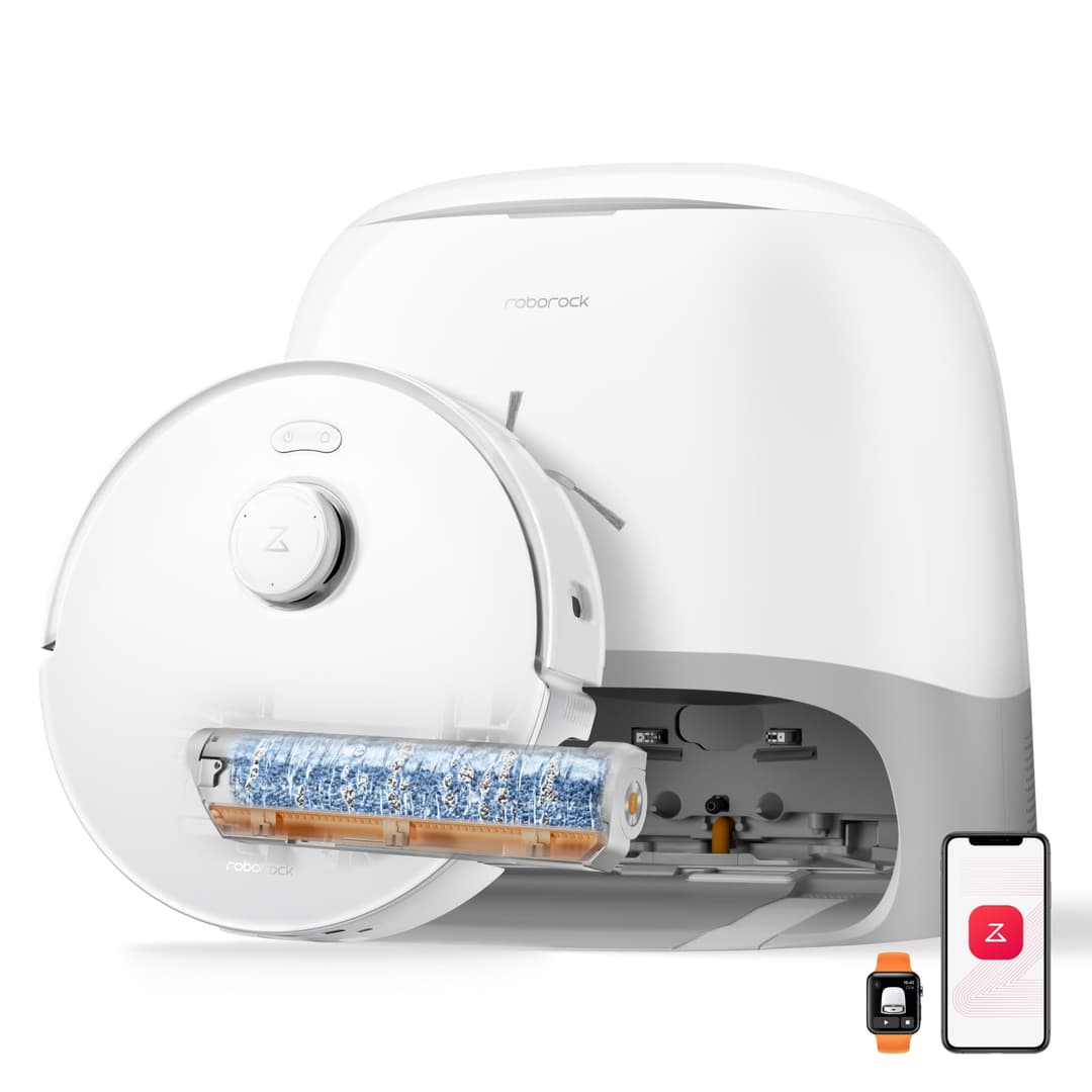 roborock Qrevo Curv 2 Flow Aspirateur Robot Laveur Roller…
