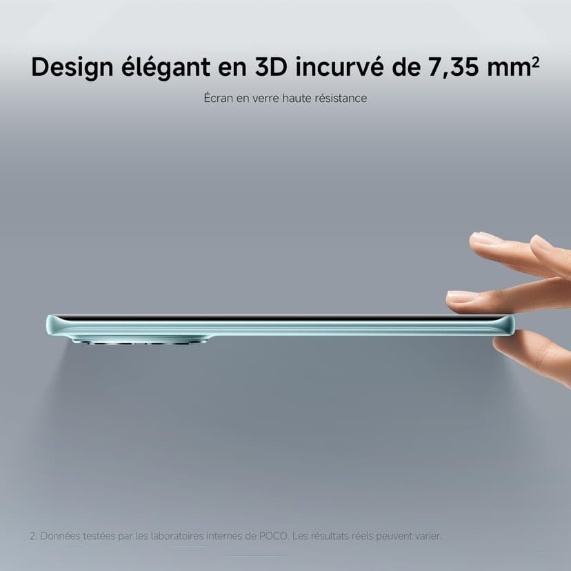 Xiaomi POCO M8, Smartphone 8+512 Go, Écran AMOLED FIow 120Hz de 6,77", Snapdragon® 6 Gen 3, Double caméra AI 50 Mpx, Design élégant incurvé en 3D, Noir, Garantie 2 Ans, Chargeur Non Inclus - 7