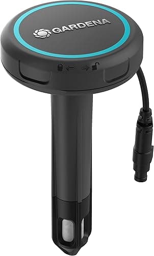 Gardena Soil Moisture Sensor: Automatic irrigation, can be used directly on the lawn, 5 m long connection cable, can be extended with extension cable (01867-20)