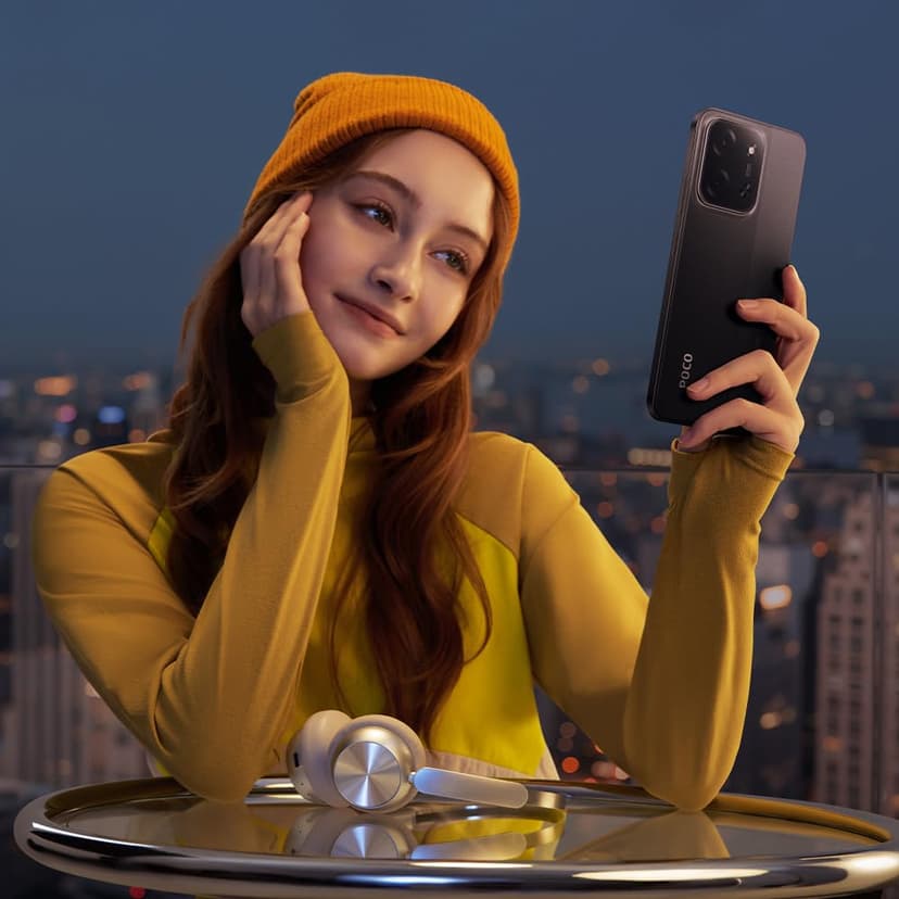 POCO C85 8+256 Black (No power adapter included) - 3