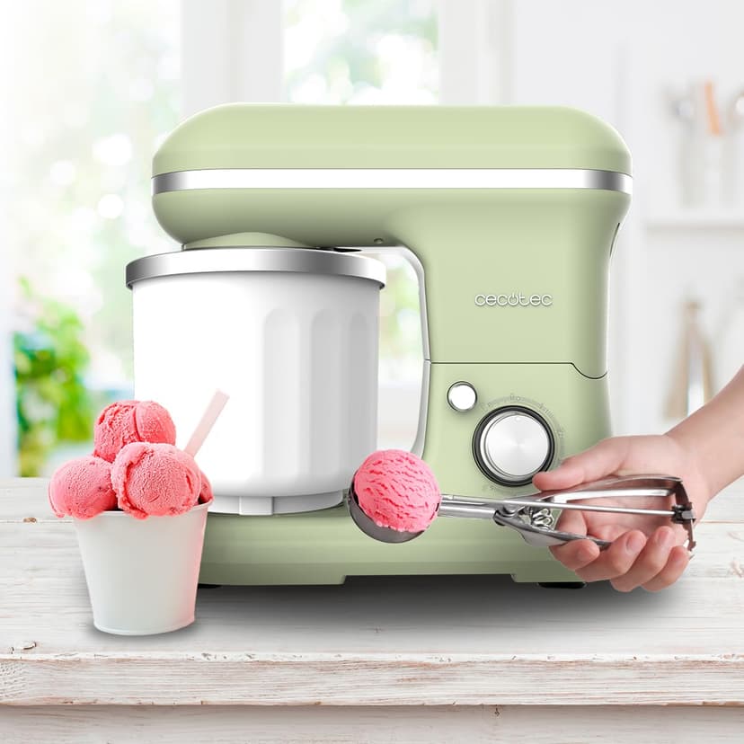 Cecotec Merengue 5l 1200 Ice-cream Green Kneader Mixer One Size - 9