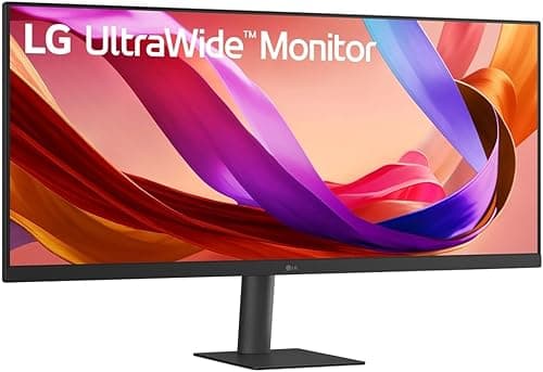 LG UltraWide™ 34U511A-B.AEU 34" Ultra Wide PC Screen - UWFHD (2560x1080) IPS Panel Resolution, 5ms GtG 100Hz, DisplayHDR™ 400, sRGB 99% (CIE1931), Tilt, Height Adjustable, Portrait Mode