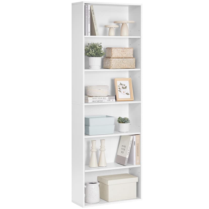 VASAGLE Bookcase, 6-Tier Bookshelf, Open Storage Shelf, S… - 1