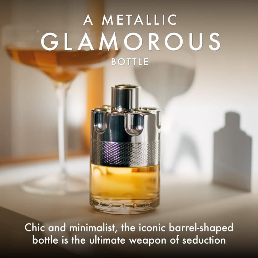 Azzaro Wanted Eau de Toilette, Vibrant & Irresistible Mens Cologne, Woody, Citrus & Spicy Fragrance, Long Lasting, Everyday Wear, Luxury Perfume for Men - 5