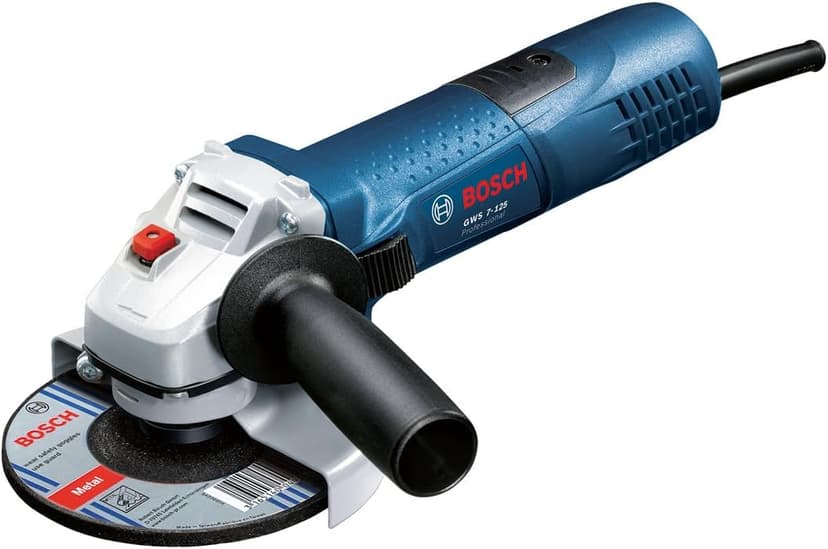 Bosch Professional GWS 7-125 Angle Grinder (720 W, disc Diameter: 125 mm, in Carton) - 1